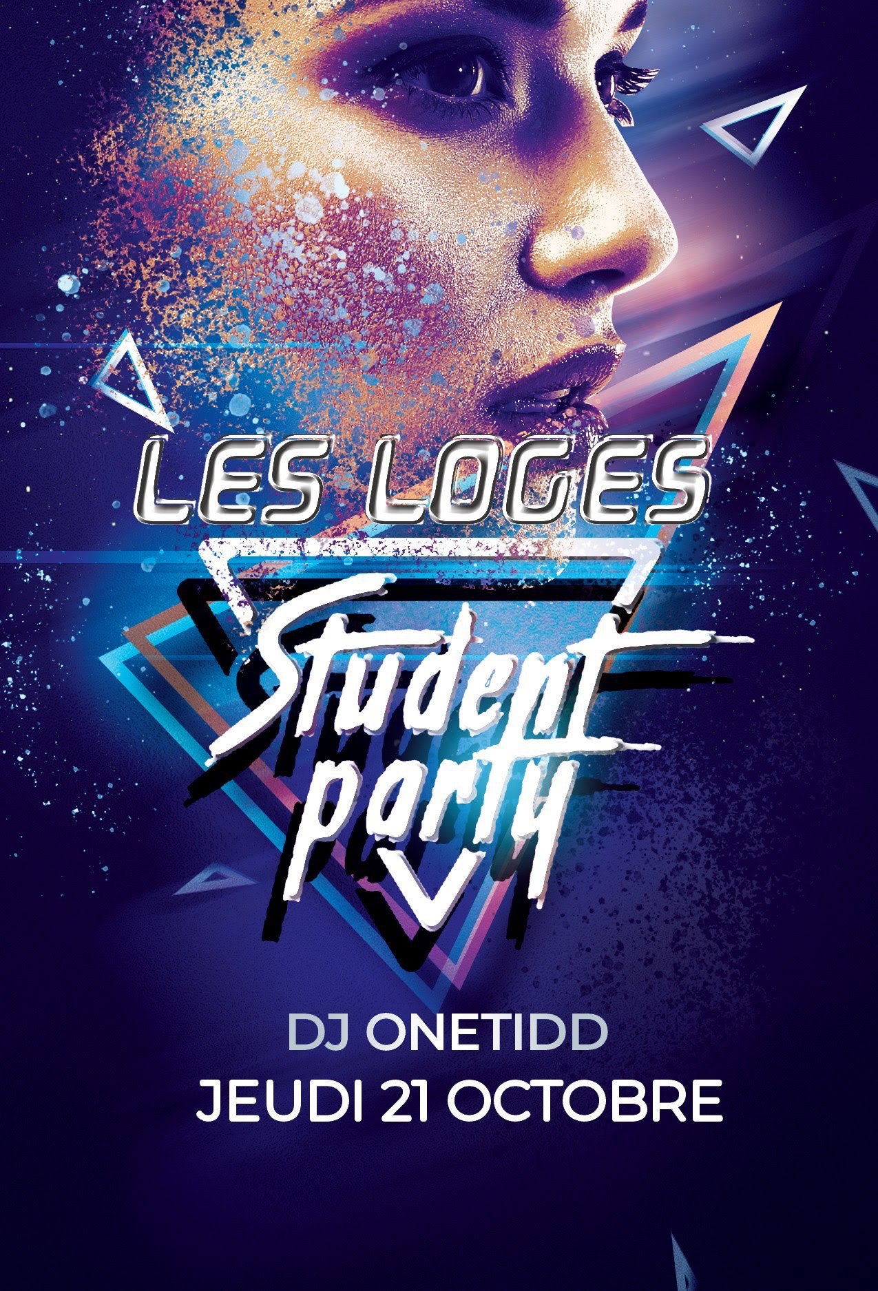 Flyer événement Onetidd