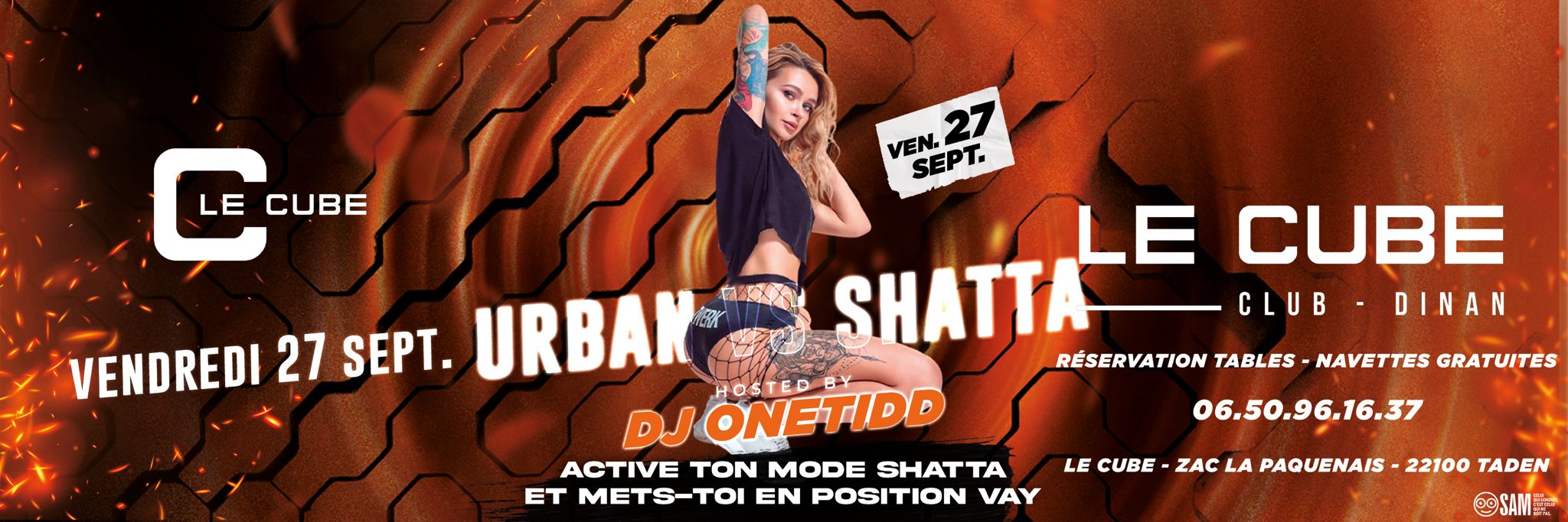 Flyer événement Onetidd