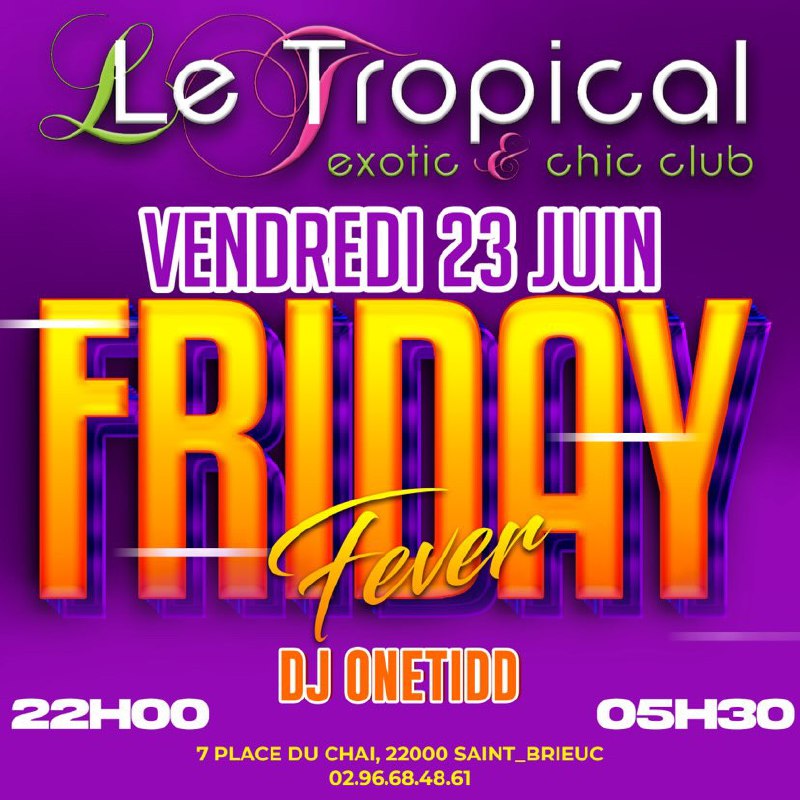 Flyer événement Onetidd