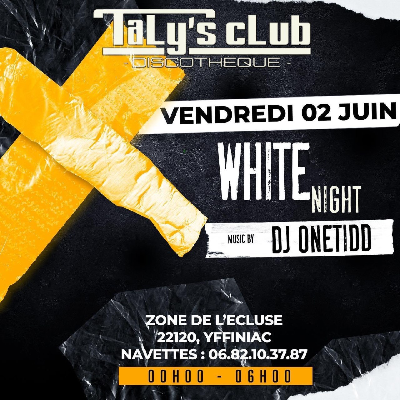 Flyer événement Onetidd