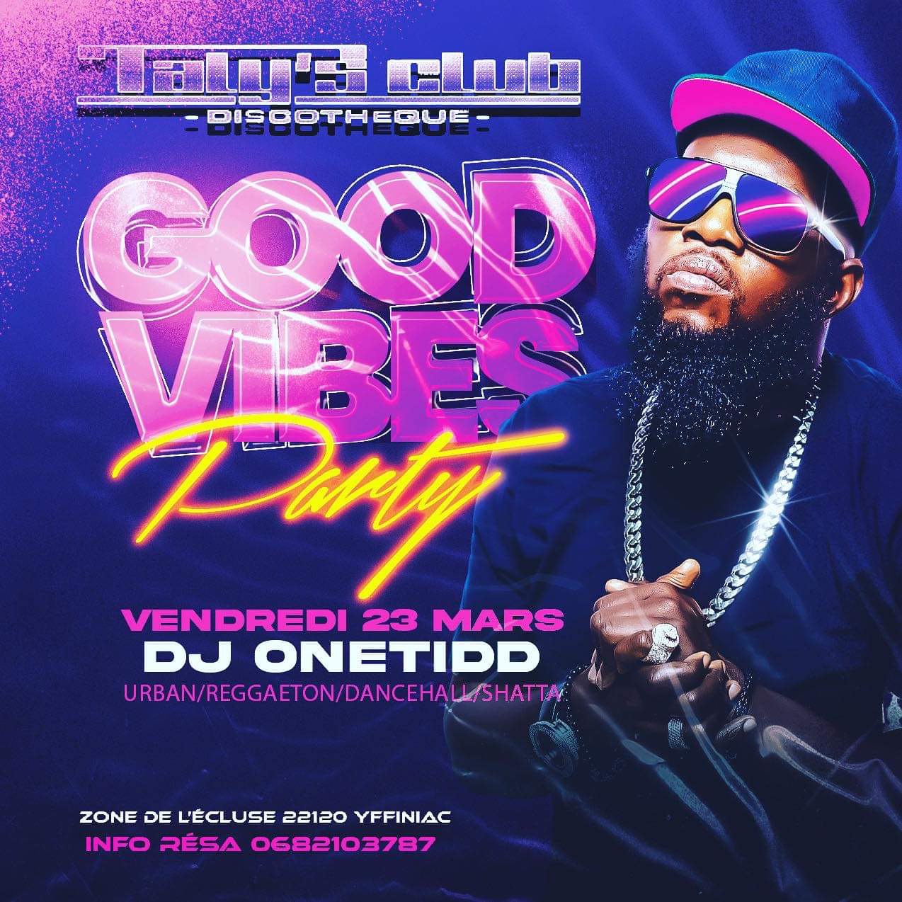 Flyer événement Onetidd